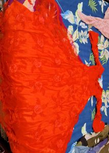 Stunning Red Embroidered Lehenga Choli