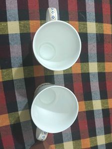 Decorative Ceramic Mugs Set