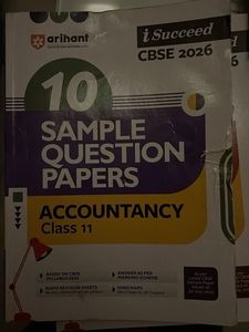 Sample Papers BST Accounts Eco