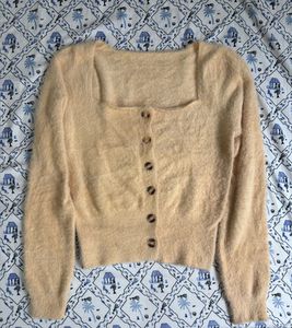 Urbanic Fluffy Knit Cardigan