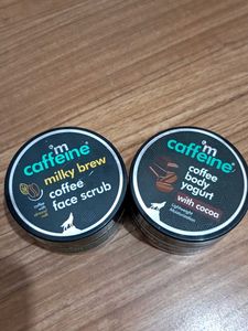 Mcaffeine Coffee Face Scrub & Body Yogurt