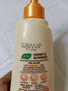 Joy Honey &amp; Almonds Body Lotion