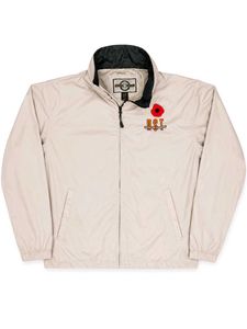 Premium Men's Casual Jacket with Poppy Emblem