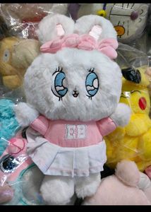 Combo Of Kawaii Cartoon Rabbit Plush Doll