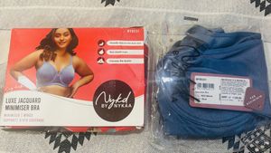 Nykd by Nykaa Minimiser Bra – Blue💙