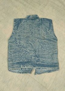 Denim jacket &amp; shrug
