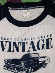 Vintage Car Graphic T-Shirt