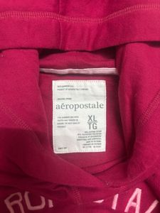 VINTAGE Aeropostale bright pink hoodie