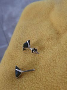 pure silver Small Stud Earrings
