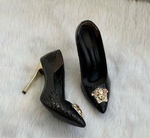 Versace replica Black Heels - Stunning Design