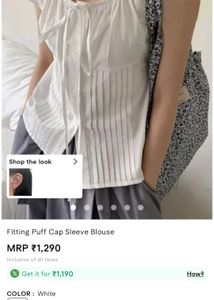 Stylish White Top