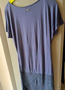 Comfy Blue Party Dress