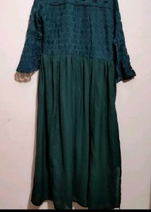 Dark Green Kurti For Girl Or Women 36 Bust