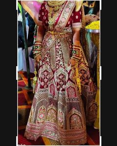 Exquisite Embroidered Bridal Lehenga Choli