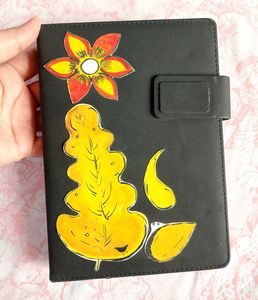 Hand-Painted Notebook Diary