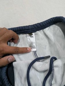 Navy Blue Baggy Sweatpants ( unisex)