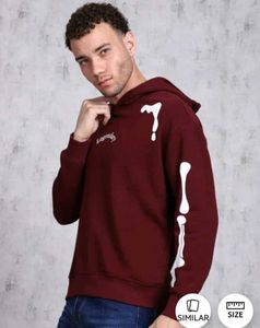Shein Drop Shoulder Skeleton Graphic Hoodie