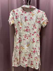 Floral Print Dress Cute