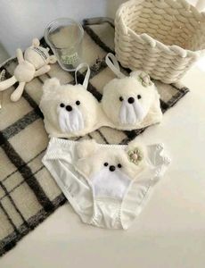 Cute Teddy Bear Lingerie Set