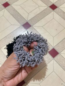 Curly Textured Scrunchies(set of 4)