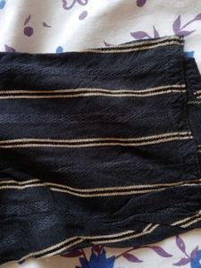 Striped Embroidered Kurti