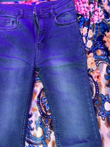 Flared Denim Jeans