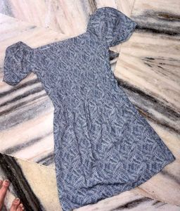 Cute blue short Dress 🤍✨