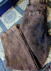 Stylish Acid Wash Jeans
