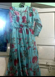 Layer Frock with  Heartshape Lipstick Free