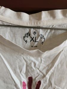 Very Good Looking Tshirt With Hand Print