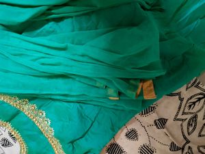 Teal Embellished Gown