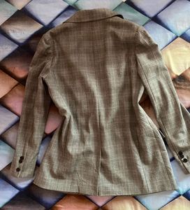Classic Plaid oversize Blazer