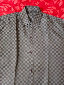 Men's Checkered Long Sleeve Shirt
