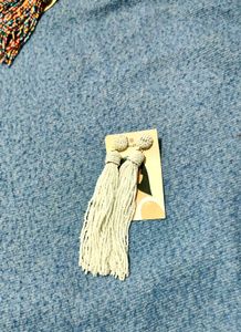 Combo of 3: Boho Beaded Tassel Earrings Set