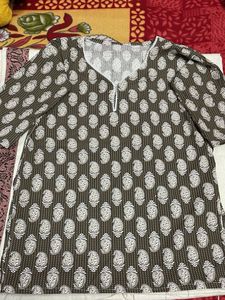 Paisley Print Kurta