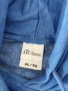 Authantic Blue Graphic Hoodie