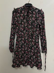 Black Floral H&amp;M Dress