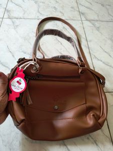 Leather Handbag / Sling Bag