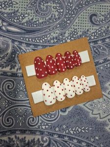 Polka Dot Press-On Nails