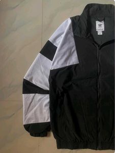 Adidas Black &amp; White Track Jacket