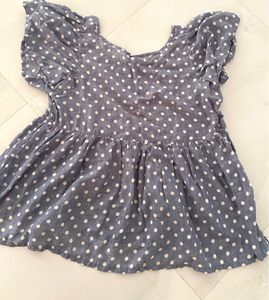 Cute Polka Dot Tunic Top