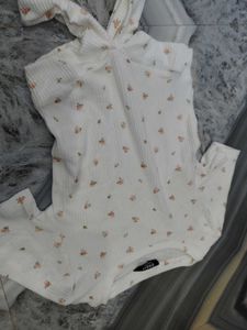 Cute Floral Top &amp; Pink Skirt Set