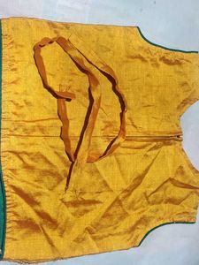Embellished Yellow Blouse