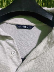 Vintage White Pocket Polo Shirt