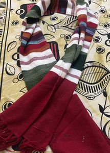 Striped Ethnic Scarf