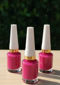 Hot Pink Nail Polish Set