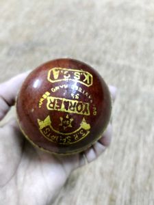 Leather ball