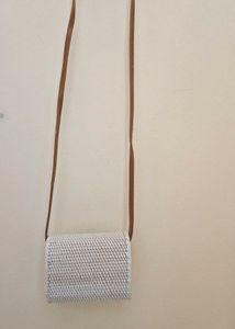 Woven Balinese Crossbody Bag