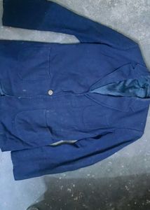 School navy blue blazer