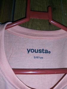 Pink Cropped T-Shirt